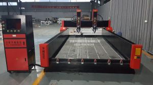 鄂尔多斯乌审旗HW-1825双头重型浮雕石材雕刻机